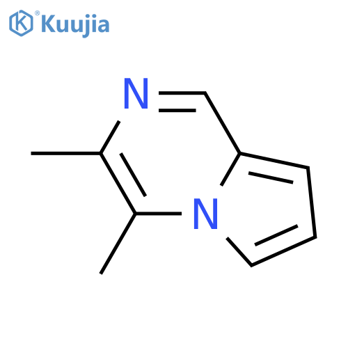 3,4-dimethyl-pyrrolo[1,2-a]pyrazine structure