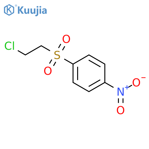1-(2-Chloroethanesulfonyl)-4-nitrobenzene structure