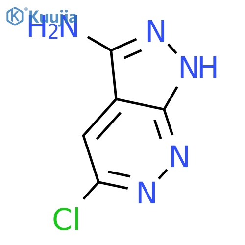 5-chloro-1H-Pyrazolo[3,4-c]pyridazin-3-amine structure