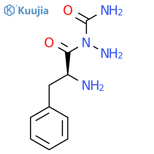 Phenylalanine, N-(aminocarbonyl)-, hydrazide structure
