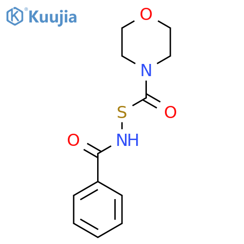 BENZAMIDE, N-[(4-MORPHOLINYLCARBONYL)THIO]- structure