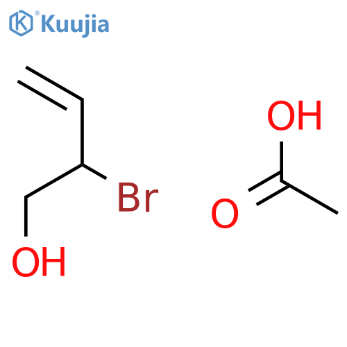 3-BUTEN-1-OL, 2-BROMO-, ACETATE structure