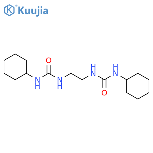 3-cyclohexyl-1-{2-(cyclohexylcarbamoyl)aminoethyl}urea structure
