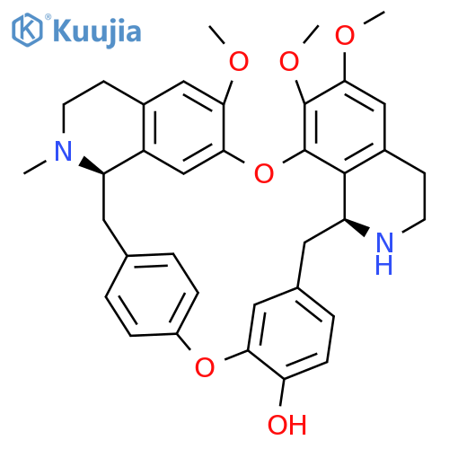 16H-1,24:6,9-Dietheno-11,15-metheno-2H-pyrido[2',3':17,18][1,11]dioxacycloeicosino[2,3,4-ij]isoquinolin-12-ol, 3,4,4a,5,16a,17,18,19-octahydro-21,22,26-trimethoxy-4-methyl-, (4aR,16aS)- structure