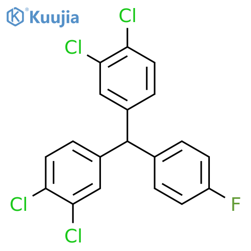 Benzene, 1,1'-[(4-fluorophenyl)methylene]bis[3,4-dichloro- structure