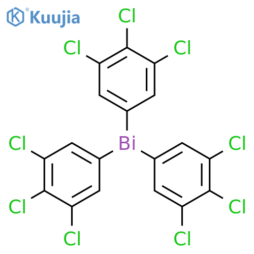 Bismuthine, tris(3,4,5-trichlorophenyl)- structure