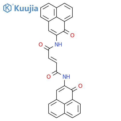 2-BUTENEDIAMIDE, N,N'-BIS(1-OXO-1H-PHENALEN-2-YL)-, (E)- structure