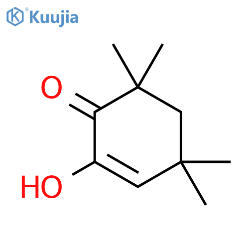 2-Cyclohexen-1-one,2-hydroxy-4,4,6,6-tetramethyl- structure