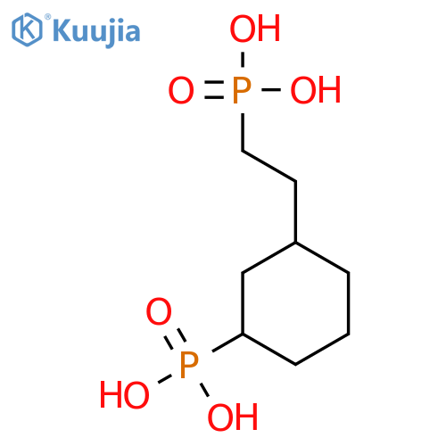 Phosphonic acid, [2-(3-phosphonocyclohexyl)ethyl]- structure