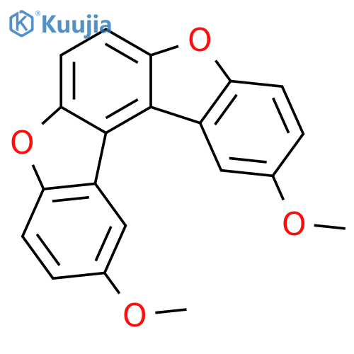 Benzo[1,2-b:4,3-b']bisbenzofuran, 2,11-dimethoxy- structure