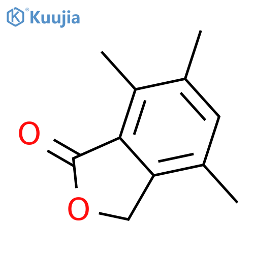 1(3H)-Isobenzofuranone, 4,6,7-trimethyl- structure