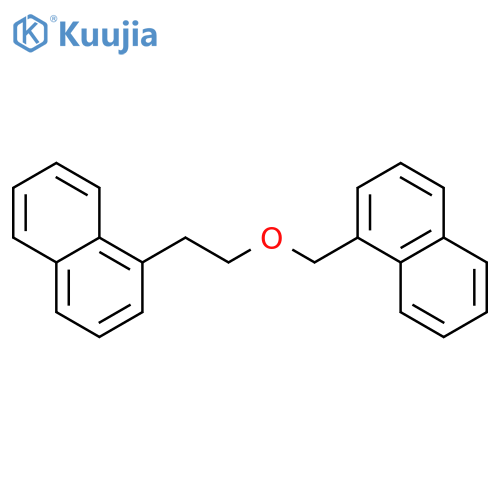 NAPHTHALENE, 1-[[2-(1-NAPHTHALENYL)ETHOXY]METHYL]- structure