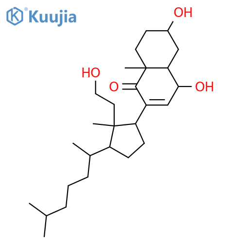 3,6,11-Trihydroxy-9,11-secocholest-7-en-9-one; (3β,5α,6β)-form structure