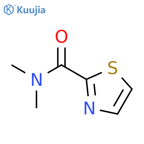 2-THIAZOLECARBOXAMIDE, N,N-DIMETHYL- structure