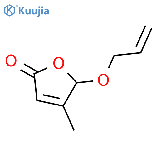 2(5H)-Furanone,4-methyl-5-(2-propen-1-yloxy)- structure