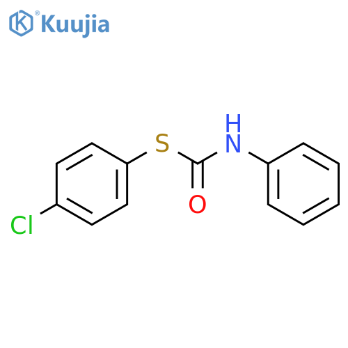Carbamothioic acid,N-phenyl-, S-(4-chlorophenyl) ester structure