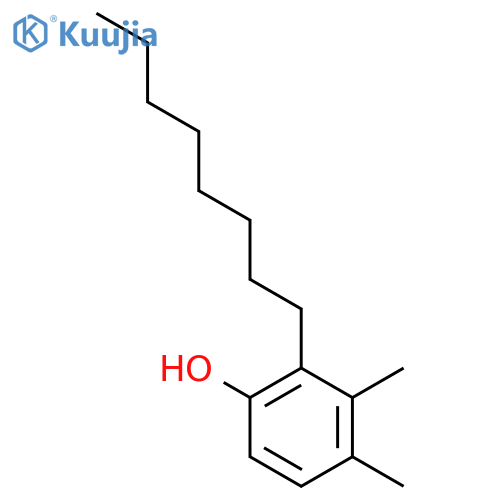Phenol, dimethyloctyl- structure