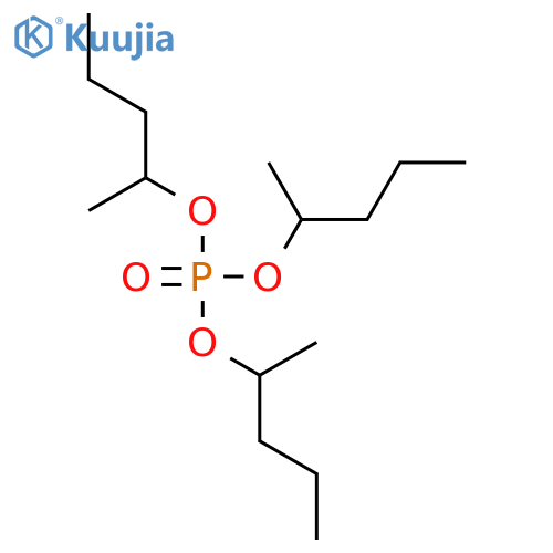 Phosphoric acid, tri-sec-pentyl ester structure