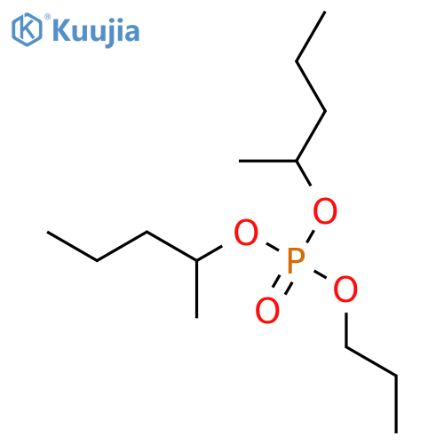 Phosphoric acid, di-sec-pentyl propyl ester structure