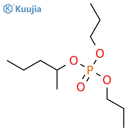 Phosphoric acid, sec-pentyl dipropyl ester structure