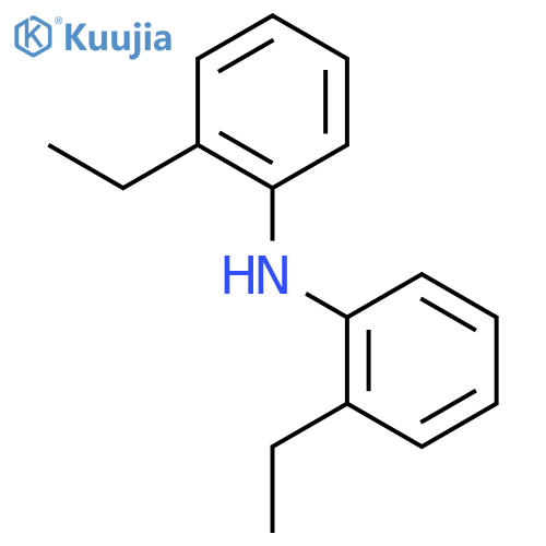 Benzenamine,2-ethyl-N-(2-ethylphenyl)- structure