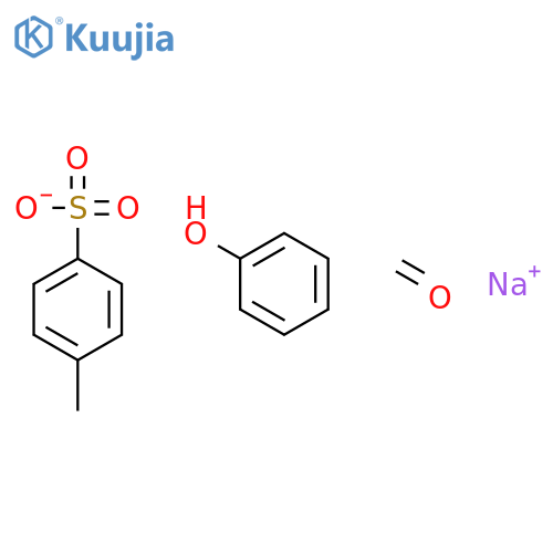 Phenol, condensation products with formaldehyde and sodium 4-methylbenzenesulfonate structure