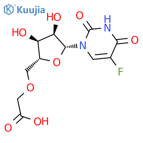 5'-O-(Carboxymethyl)-5-fluorouridine structure