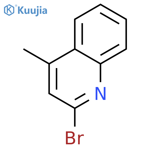 2-Bromo-4-methylquinoline structure