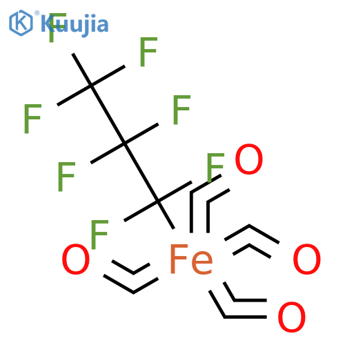IRON, TETRACARBONYL(HEPTAFLUOROPROPYL)- structure