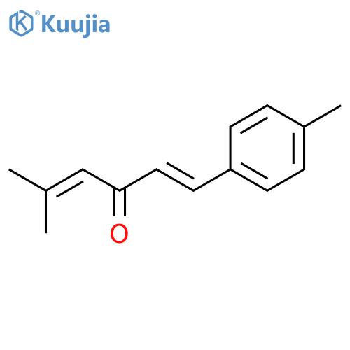 1,4-HEXADIEN-3-ONE, 5-METHYL-1-(4-METHYLPHENYL)- structure