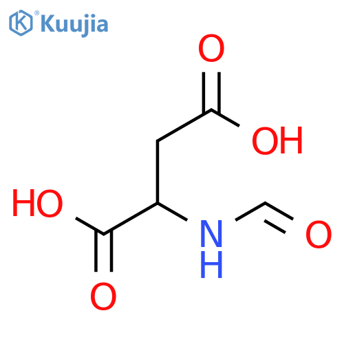 DL-ASPARTIC ACID, N-FORMYL- structure