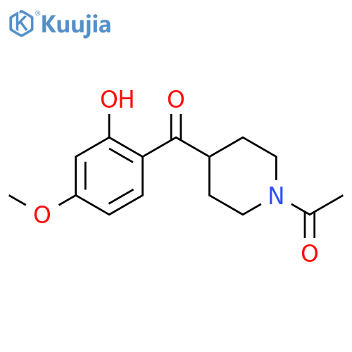 4-(N-Acetyl)piperidinyl 2-(5-Methoxy)phenol Ketone structure