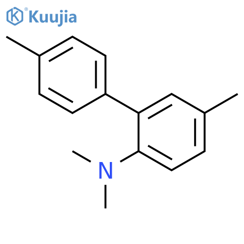 [1,1'-Biphenyl]-2-amine, N,N,4',5-tetramethyl- structure