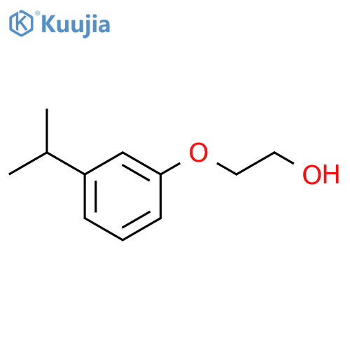 ETHANOL, 2-[3-(1-METHYLETHYL)PHENOXY]- structure