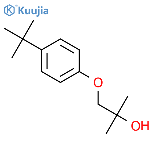 2-PROPANOL, 1-[4-(1,1-DIMETHYLETHYL)PHENOXY]-2-METHYL- structure