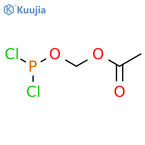 PHOSPHORODICHLORIDOUS ACID, (ACETYLOXY)METHYL ESTER structure