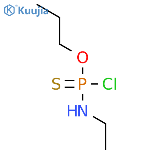 PHOSPHORAMIDOCHLORIDOTHIOIC ACID, ETHYL-, O-PROPYL ESTER structure