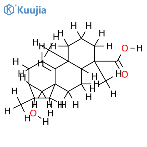 16alpha-Hydroxy-kaur-9(11)-en-19-saeure structure
