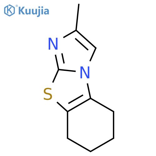 IMIDAZO[2,1-B]BENZOTHIAZOLE, 5,6,7,8-TETRAHYDRO-2-METHYL- structure