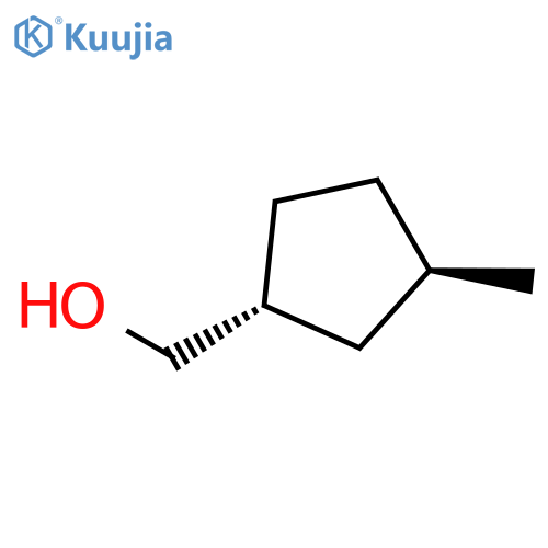 CYCLOPENTANEMETHANOL, 3-METHYL-, (1R-TRANS)- structure