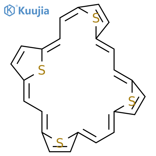 25,26,27,28-Tetrathiapentacyclo[20.2.1.14,7.110,13.116,19]octacosa-1,3,5,7,9,11,13,15,17,19,21,23-dodecaene structure