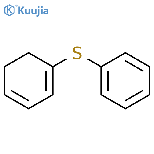 BENZENE, (1,3-CYCLOHEXADIEN-1-YLTHIO)- structure