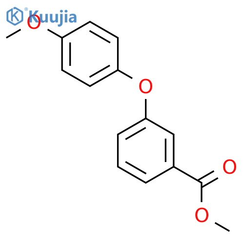 Methyl 3-(4-Methoxyphenoxy)benzoate structure