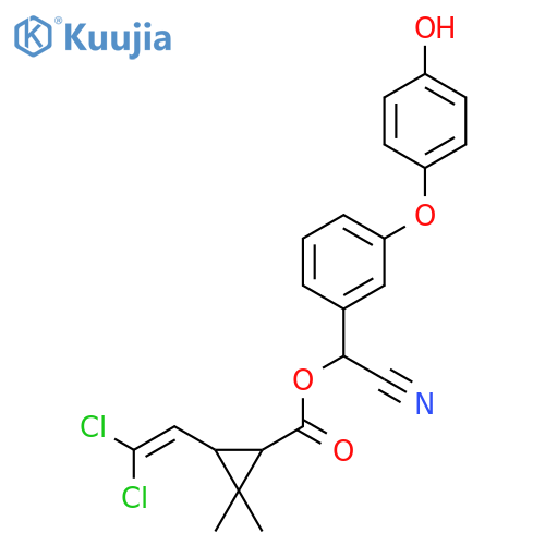 Hydroxy-cypermethrin (Racemic Mixture) (1:1) structure