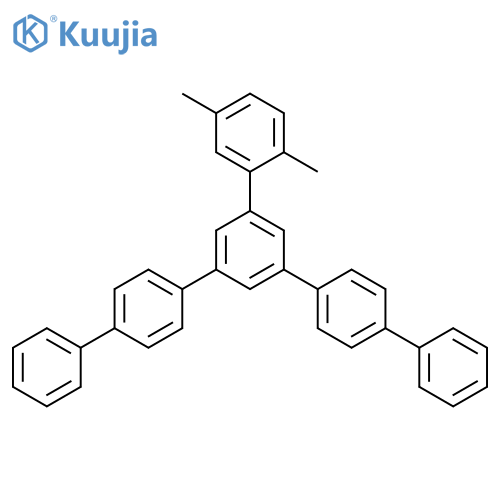 1-(2,5-Dimethylphenyl)-3,5-bis(4-phenylphenyl)benzene structure