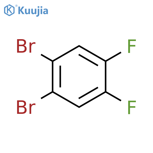 1,2-Dibromo-4,5-difluorobenzene structure