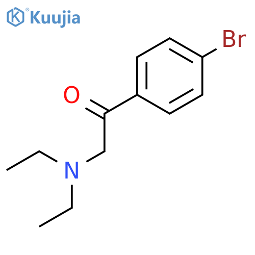 1-(4-Bromophenyl)-2-(diethylamino)ethan-1-one structure