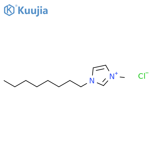 1-Methyl-3-octylimidazolium chloride structure