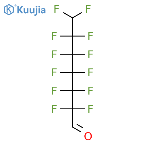 Heptanal,2,2,3,3,4,4,5,5,6,6,7,7-dodecafluoro- structure