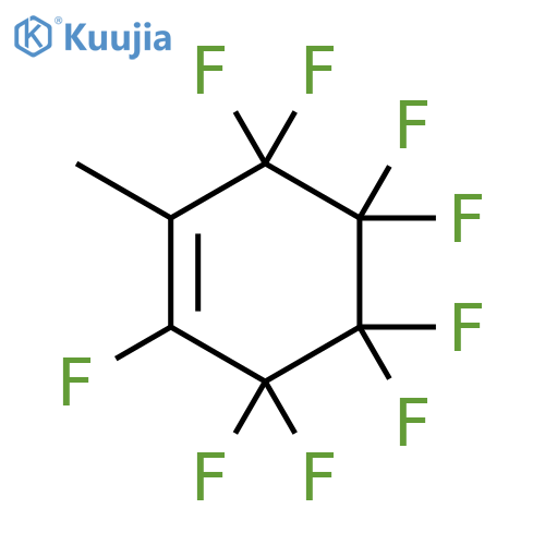 1,3,3,4,4,5,5,6,6-nonafluoro-2-methylcyclohexene structure